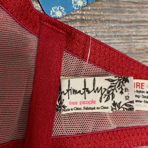 BACK IN STOCK! NWT Free People Longline Bra XS Tameeka Lace Underwire Bralette - Picture 11 of 12